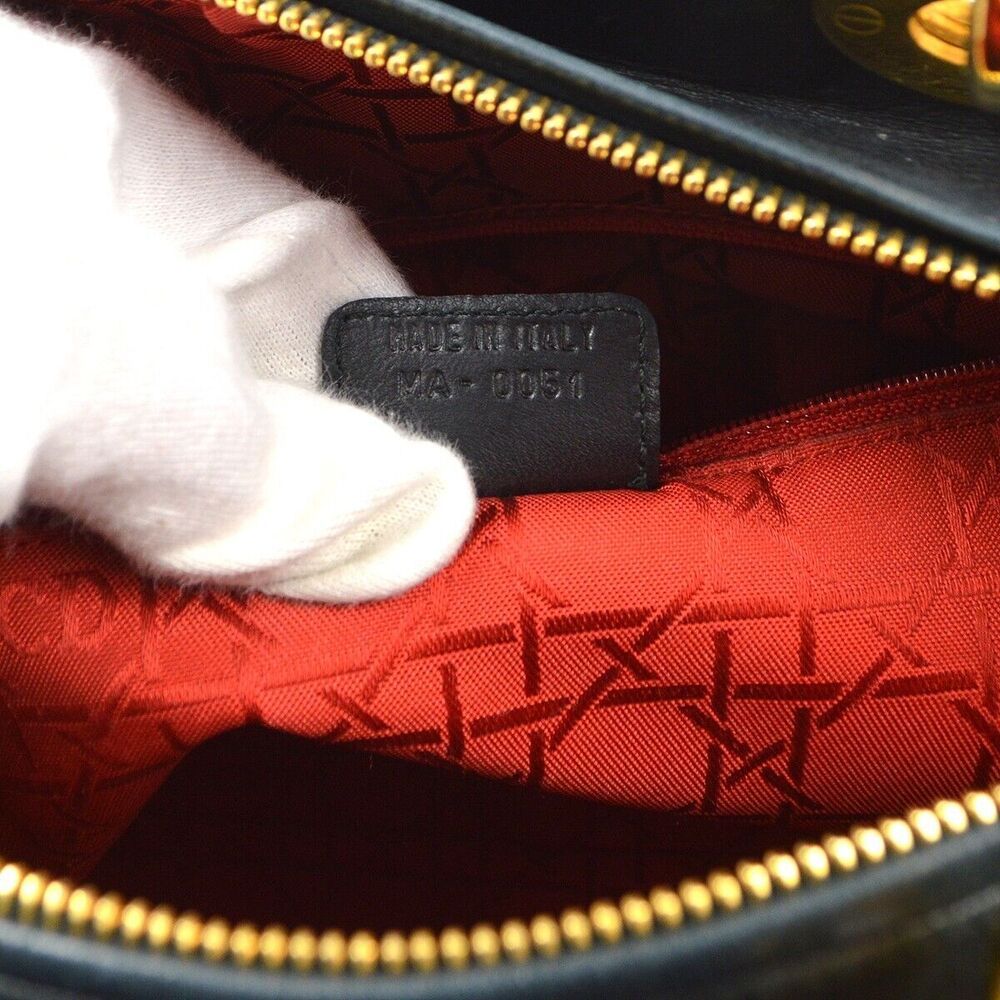 Christian Dior Black Lambskin Lady #126961D18B - Picture 10 of 10